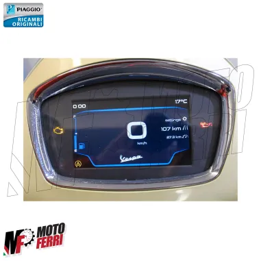 MF9844 Cornice Contachilometri Strumentazione Vespa GTS 125 300 da 2018 a 2022