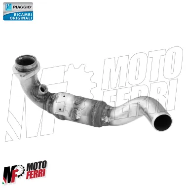 MF4621 Collettore Marmitta Scarico Vespa GTS GTV 300 HPE Super da 2020 a 2024