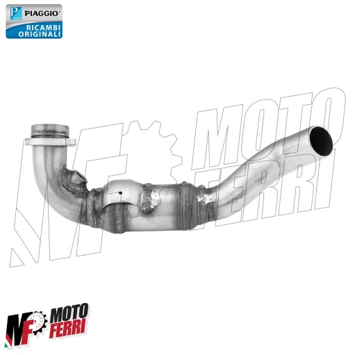MF4621 Collettore Marmitta Scarico Vespa GTS GTV 300 HPE Super da 2020 a 2024