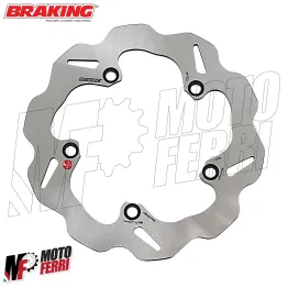 MF2457 DISCO FRENO POSTERIORE WAVE BRAKING YAMAHA MT07 MT09 TRACER TENERE XSR R7 2
