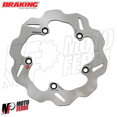 MF2457 DISCO FRENO POSTERIORE WAVE BRAKING YAMAHA MT07 MT09 TRACER TENERE XSR R7