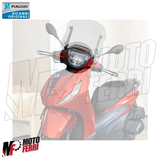 MF9847 Faro Fanale Anteriore Led Beverly 300 310 400 HPE da 2021 a 2026 E5+