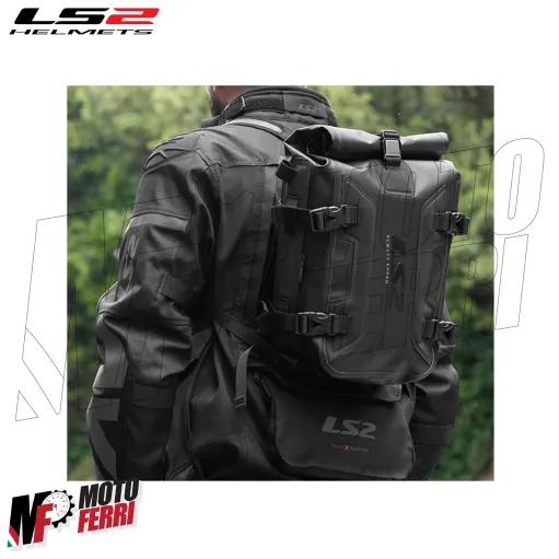 MF9854 Borsa Posteriore Serbatoio Zaino LS2 Move Ahead 10 LT Porta Oggetti Moto