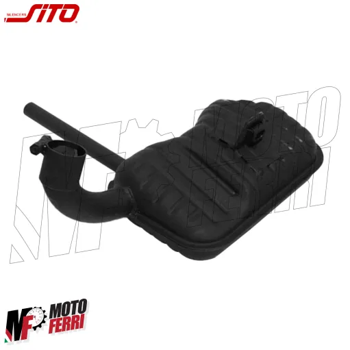 MF1987 Marmitta Scarico Sito 0205 Vespa GS 160 VSB1T / 180 SS Super Sport VSC1T
