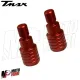 MF2479 Stabilizzatori Manubrio Manopole Rosso Yamaha TMax 500 530 560 2001/2021