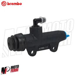 MF9857 Pompa Freno Posteriore Brembo PS11C 40mm Uscita Dritta Universale Moto 2