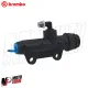 MF9857 Pompa Freno Posteriore Brembo PS11C 40mm Uscita Dritta Universale Moto