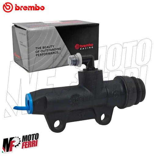 MF9857 Pompa Freno Posteriore Brembo PS11C 40mm Uscita Dritta Universale Moto