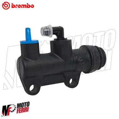 MF9858 Pompa Freno Posteriore Brembo PS13B 40mm Uscita Superiore Universale Moto
