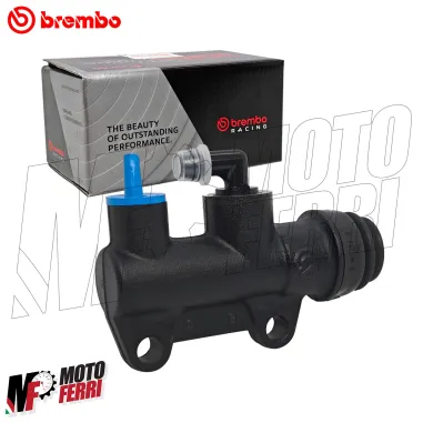 MF9858 Pompa Freno Posteriore Brembo PS13B 40mm Uscita Superiore Universale Moto