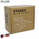 MF9860 Pinza Freno Anteriore CNC Stage6 Gilera Runner Stalker Storm 50 2T Rosso
