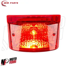 MF7334 Faro Stop Fanale Posteriore MBK Booster / Yamaha BWS 50 2004 / 2016 Rosso 2