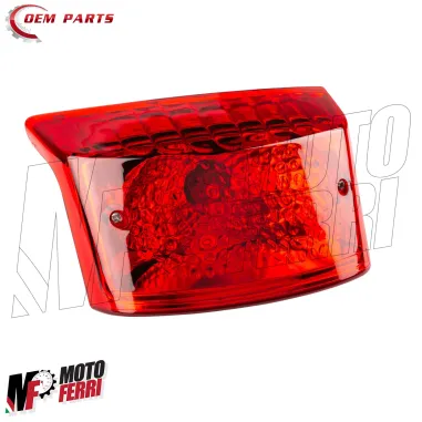 MF7334 Faro Stop Fanale Posteriore MBK Booster / Yamaha BWS 50 2004 / 2016 Rosso
