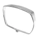MF4844 Cornice Ghiera Fanale Anteriore Cromata Vespa 50 Special Rettangolare