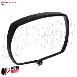 MF4844 Cornice Ghiera Fanale Anteriore Nero Lucido Vespa 50 Special Rettangolare 2