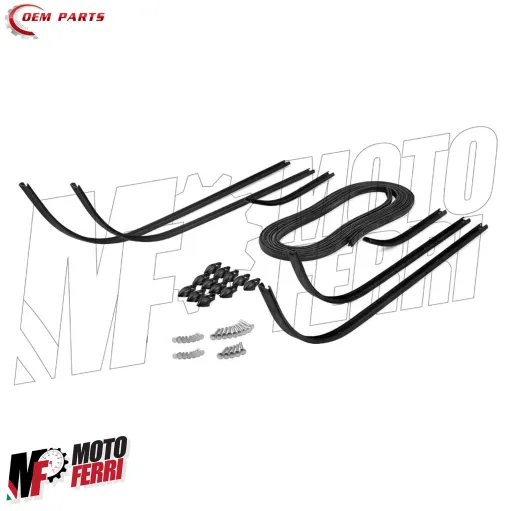 MF4847 Kit Strisce Pedana Nero Lucido Vespa 50 Special R L N - 125 ET3 Primavera