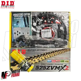 MF8838 Kit Trasmissione DID Yamaha MT-10 1000 Corona 43 Pignone 16 - 2016 a 2025 2