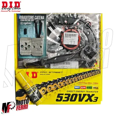 MF8835 Kit Trasmissione DID Honda CB 1000 R Corona 44 Pignone 16 da 2008 a 2017