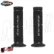 MF5096 Manopole Domino Corsa Racing Nero Universale Moto Honda Ducati Yamaha