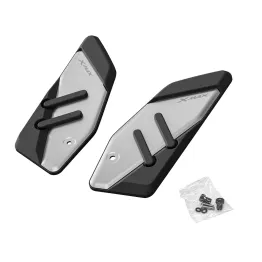 MF5101 Pedane Poggiapiedi Yamaha X-Max 125 300 2025 2026 Alluminio Grigio
