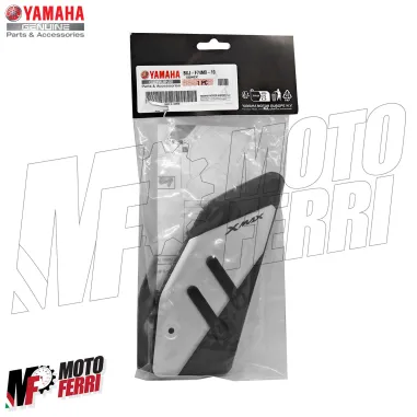 MF5101 Pedane Poggiapiedi Yamaha X-Max 125 300 2025 2026 Alluminio Grigio