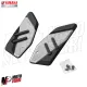 MF5101 Pedane Poggiapiedi Yamaha X-Max 125 300 2025 2026 Alluminio Grigio