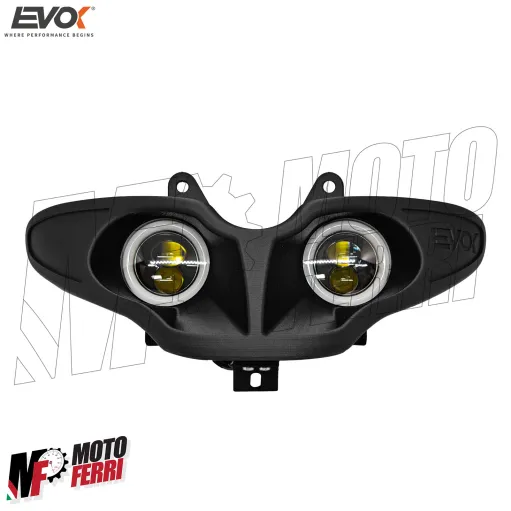 MF5102 Faro Fanale Anteriore Iron Led EVOK Gilera Runner FX FXR SP 125 180 2T