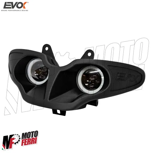 MF5102 Faro Fanale Anteriore Iron Led EVOK Gilera Runner FX FXR SP 125 180 2T