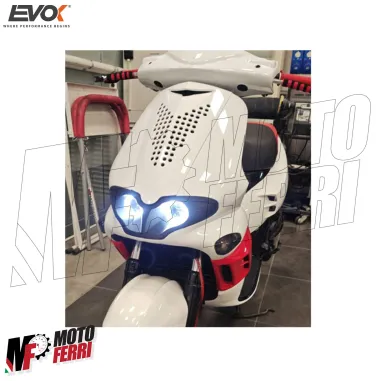 MF5102 Faro Fanale Anteriore Iron Led EVOK Gilera Runner VX VXR 125 180 200 4T