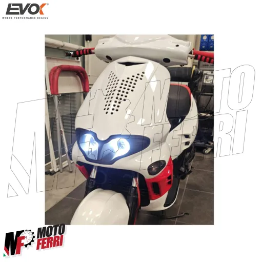 MF5102 Faro Fanale Anteriore Iron Led EVOK Gilera Runner VX VXR 125 180 200 4T