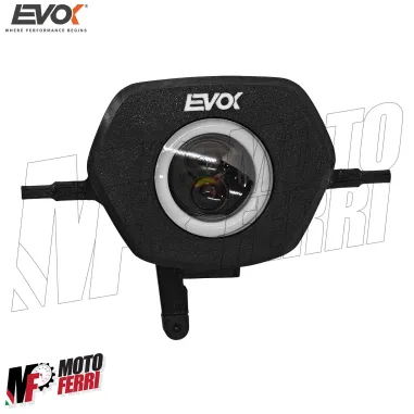 MF2451 Faro Fanale Anteriore Iron Led EVOK Piaggio ZIP SP 50 100 125 2T 4T MK2