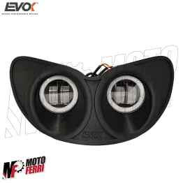 MF2786 Faro Fanale Anteriore Iron Led EVOK Piaggio ZIP SP 50 2T MK1 2