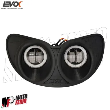 MF2786 Faro Fanale Anteriore Iron Led EVOK Piaggio ZIP SP 50 2T MK1