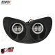 MF2786 Faro Fanale Anteriore Iron Led EVOK Piaggio ZIP SP 50 2T MK1