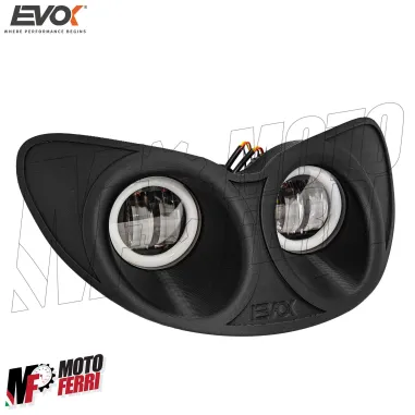 MF2786 Faro Fanale Anteriore Iron Led EVOK Piaggio ZIP SP 50 2T MK1