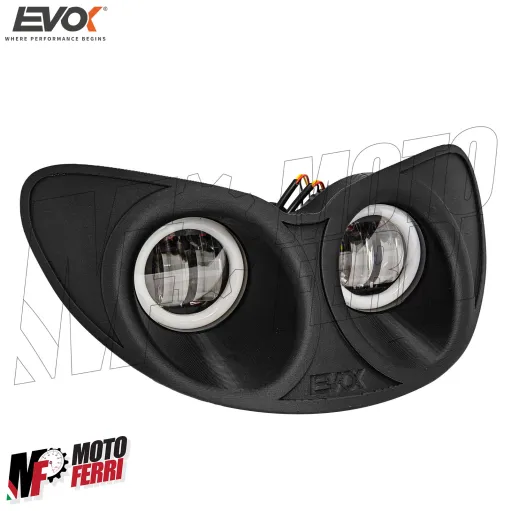 MF2786 Faro Fanale Anteriore Iron Led EVOK Piaggio ZIP SP 50 2T MK1