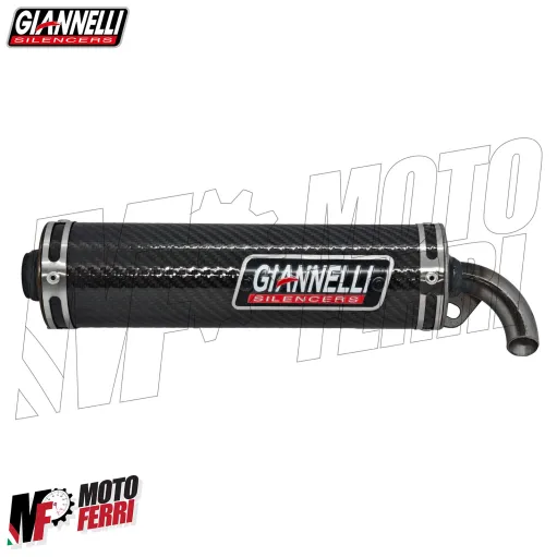 MF5260 Silenziatore Marmitta Giannelli Shot V4 Scooter in Carbonio di ricambio
