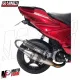 MF5260 Silenziatore Marmitta Giannelli Shot V4 Scooter in Carbonio di ricambio