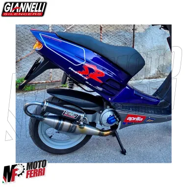 MF5260 Silenziatore Marmitta Giannelli Shot V4 Scooter in Carbonio di ricambio