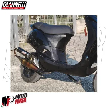 MF5260 Silenziatore Marmitta Giannelli Shot V4 Scooter in Carbonio di ricambio