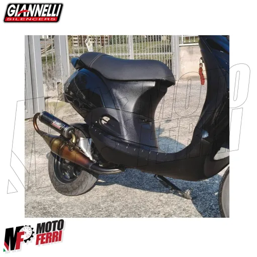 MF5260 Silenziatore Marmitta Giannelli Shot V4 Scooter in Carbonio di ricambio