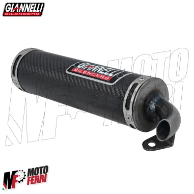 MF5260 Silenziatore Marmitta Giannelli Shot V4 Scooter in Carbonio di ricambio