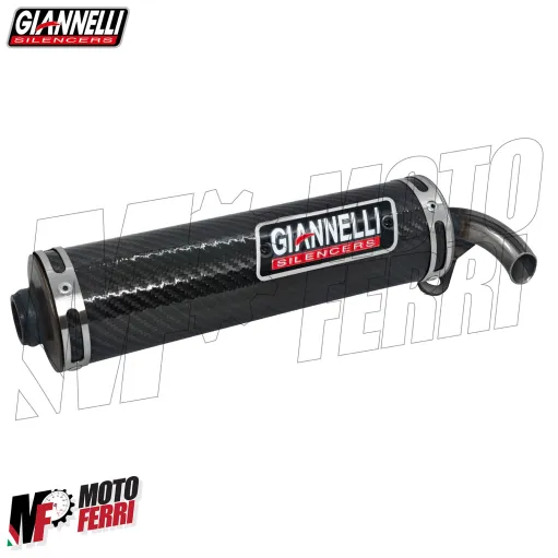 MF5260 Silenziatore Marmitta Giannelli Shot V4 Scooter in Carbonio di ricambio