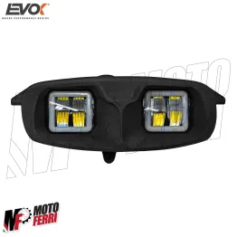 MF2789 Faro Fanale Anteriore Iron Led EVOK ZIP Fast Rider RST 50 - 1996 1997 2
