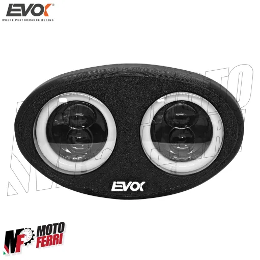 MF3233 Faro Fanale Anteriore Iron Led EVOK Aprilia Scarabeo 50 2T 4T 1993 a 2012