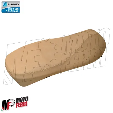 MF5269 Sella Sellone in Pelle Beige Vespa GTS 125 300 HPE 2019 2020 2021
