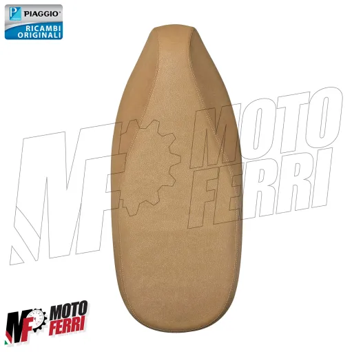 MF5269 Sella Sellone in Pelle Beige Vespa GTS 125 300 HPE 2019 2020 2021