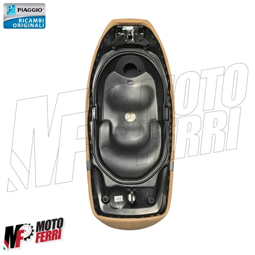 MF5269 Sella Sellone in Pelle Beige Vespa GTS 125 300 HPE 2019 2020 2021
