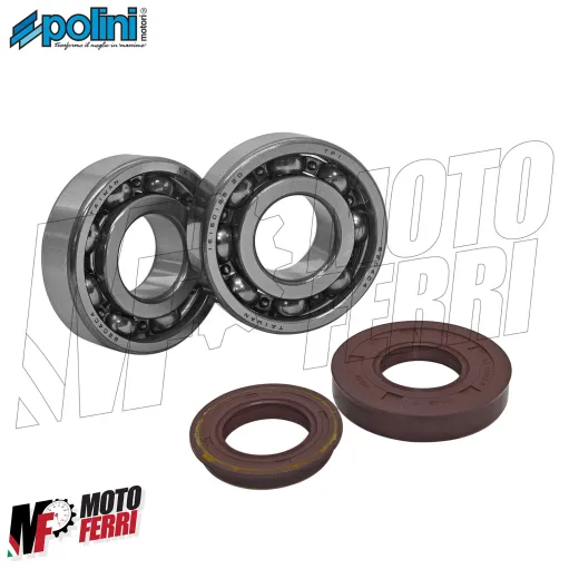 MF1465 Kit Cuscinetti Paraoli Banco Albero Motore Polini Yamaha Minarelli 50 2T