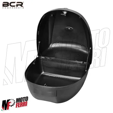 MF5371 Bauletto BCR 28 Litri Piastra e Schienalino Universale Scooter Nero